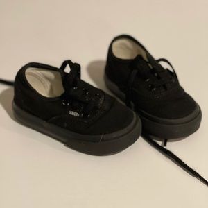 Black toddler vans